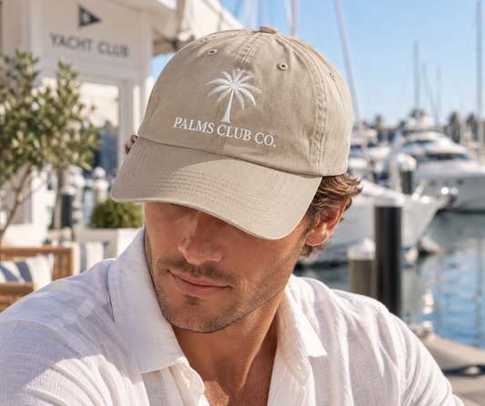 Single Palm Logo Dad Hat